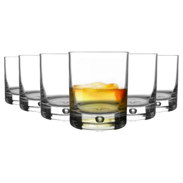 Bormioli Rocco 12x Barglass Water Glasses Contemporary Tumblers 195ml Clear