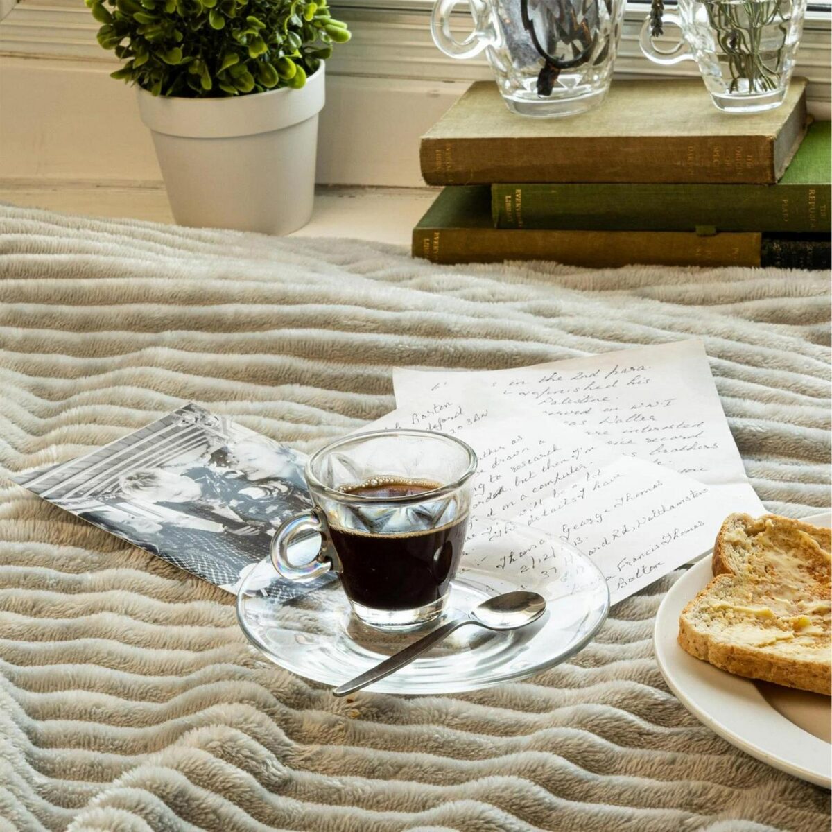 Bormioli Rocco 12x Bar Glass Espresso Saucers Coffee Ristretto Mug 14cm Clear - Image 5