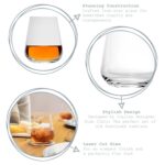 Bormioli Rocco 12x Inalto Uno Stemless Wine Glasses Wine Goblets 450ml Clear - Image 2