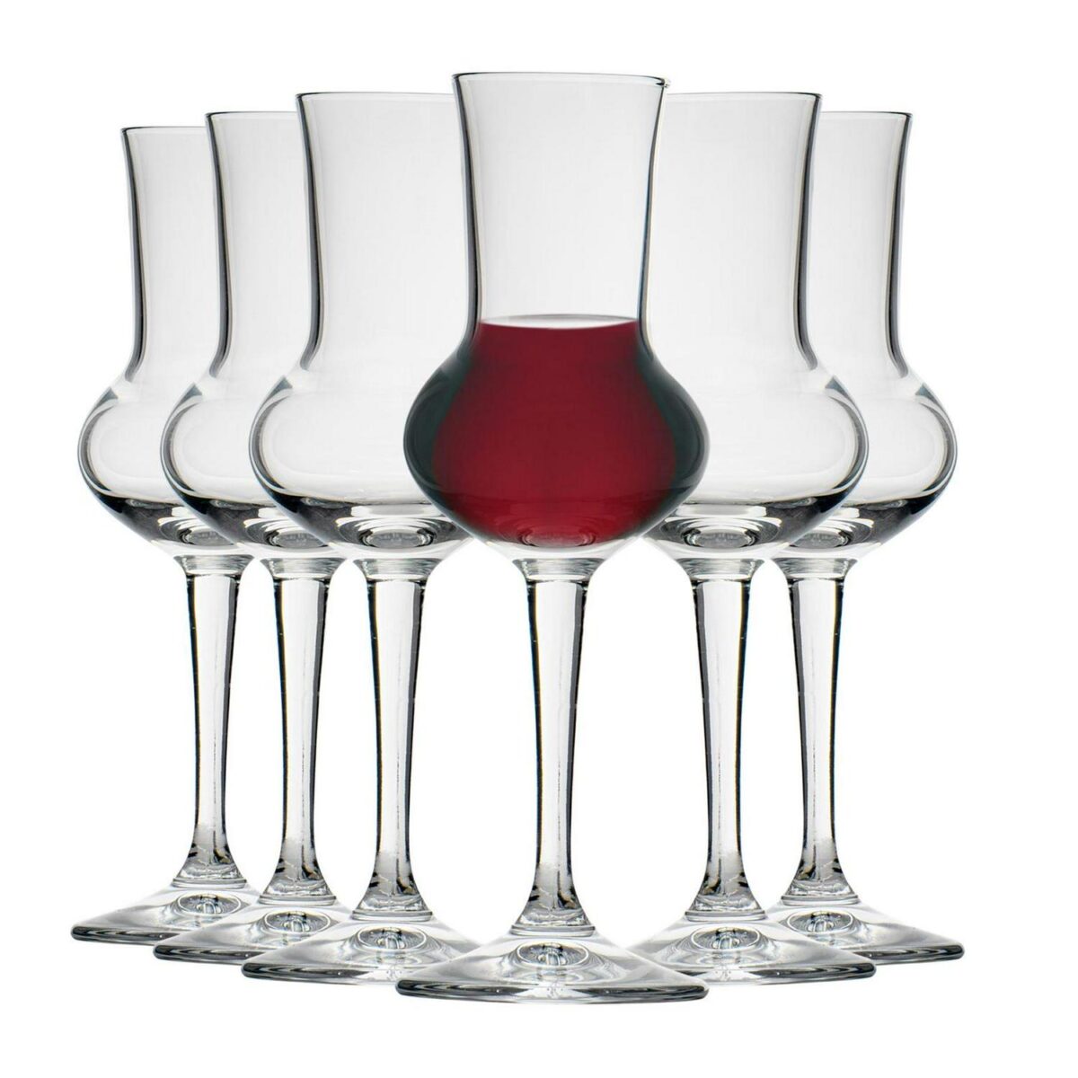 Bormioli Rocco 12x Restaurant Liqueur Glasses Lead Free Grappa 80ml Clear - Image 1