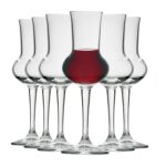 Bormioli Rocco 12x Restaurant Liqueur Glasses Lead Free Grappa 80ml Clear