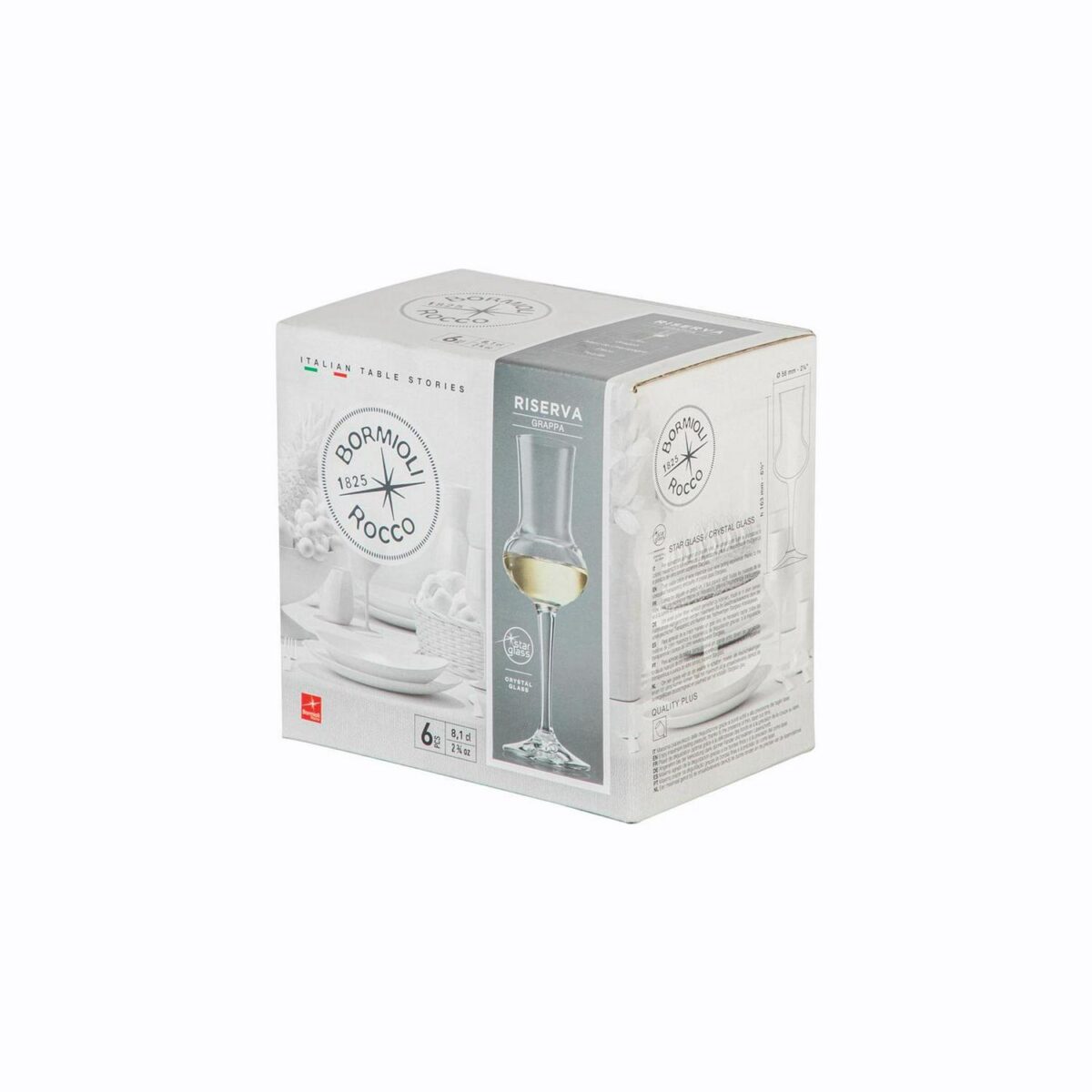 Bormioli Rocco 12x Restaurant Liqueur Glasses Lead Free Grappa 80ml Clear - Image 5