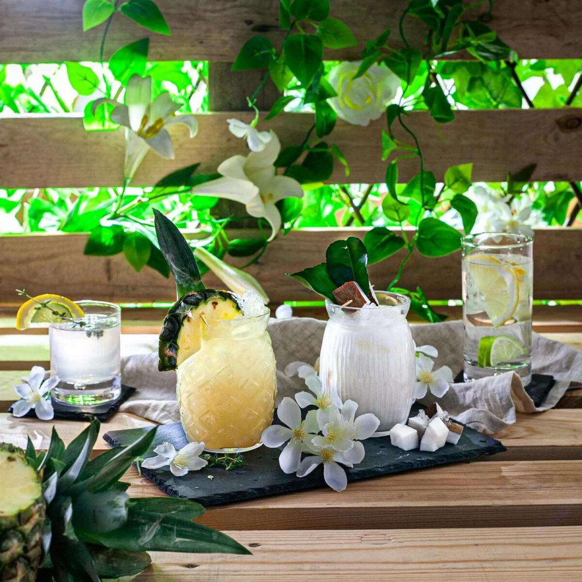Bormioli Rocco 12x Sweet Coconut Cocktail Glasses Tropical Tiki Bar 440ml Clear - Image 5