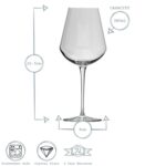 Bormioli Rocco 18 Piece Inalto Uno Small Stemware Set Lead Free Wine Clear - Image 5