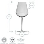 Bormioli Rocco 18 Piece Inalto Uno Small Stemware Set Lead Free Wine Clear - Image 4