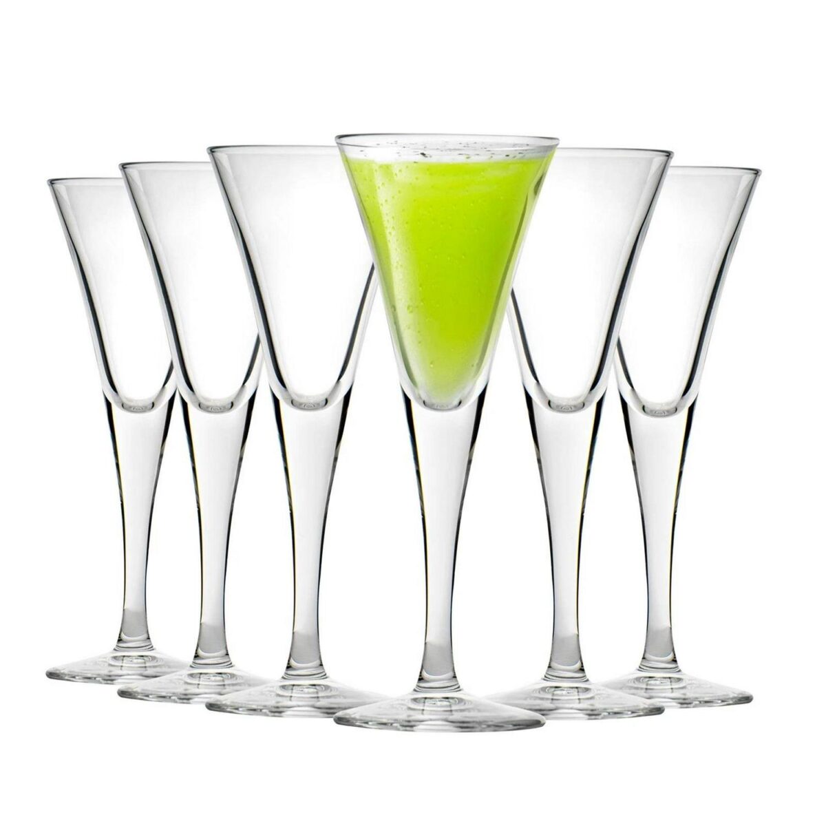 Bormioli Rocco 24x Fiore Sherry Glasses Liquer Grappa Stemware 55ml Clear - Image 1