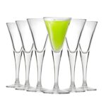 Bormioli Rocco 24x Fiore Sherry Glasses Liquer Grappa Stemware 55ml Clear