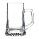 Bormioli Rocco 2x Stern Tankard Glass Beer Mugs Classic German 510ml Clear - Image 4