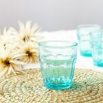 Bormioli Rocco 4x Rock Bar Lounge Water Glasses Whisky Cocktail 270ml Blue - Image 4