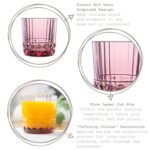 Bormioli Rocco 6x America '20s Water Glasses Whisky Cocktail Tumbler 300ml Rose - Image 2