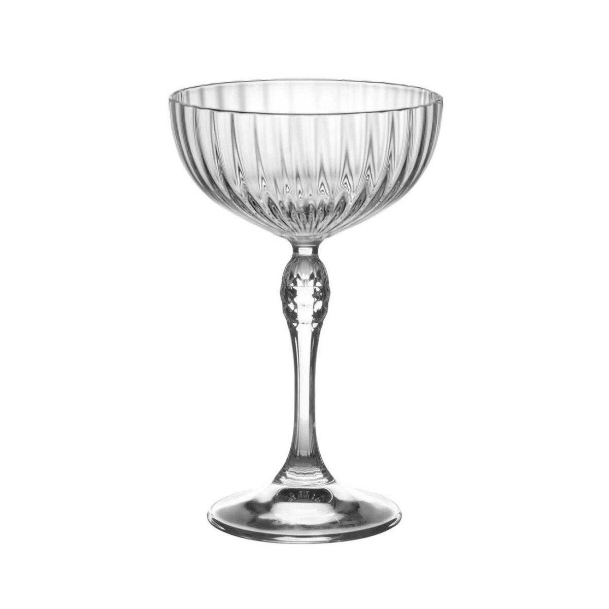 Bormioli Rocco 6x America '20s Champagne Saucers Coupe Glasses 230ml Clear - Image 4