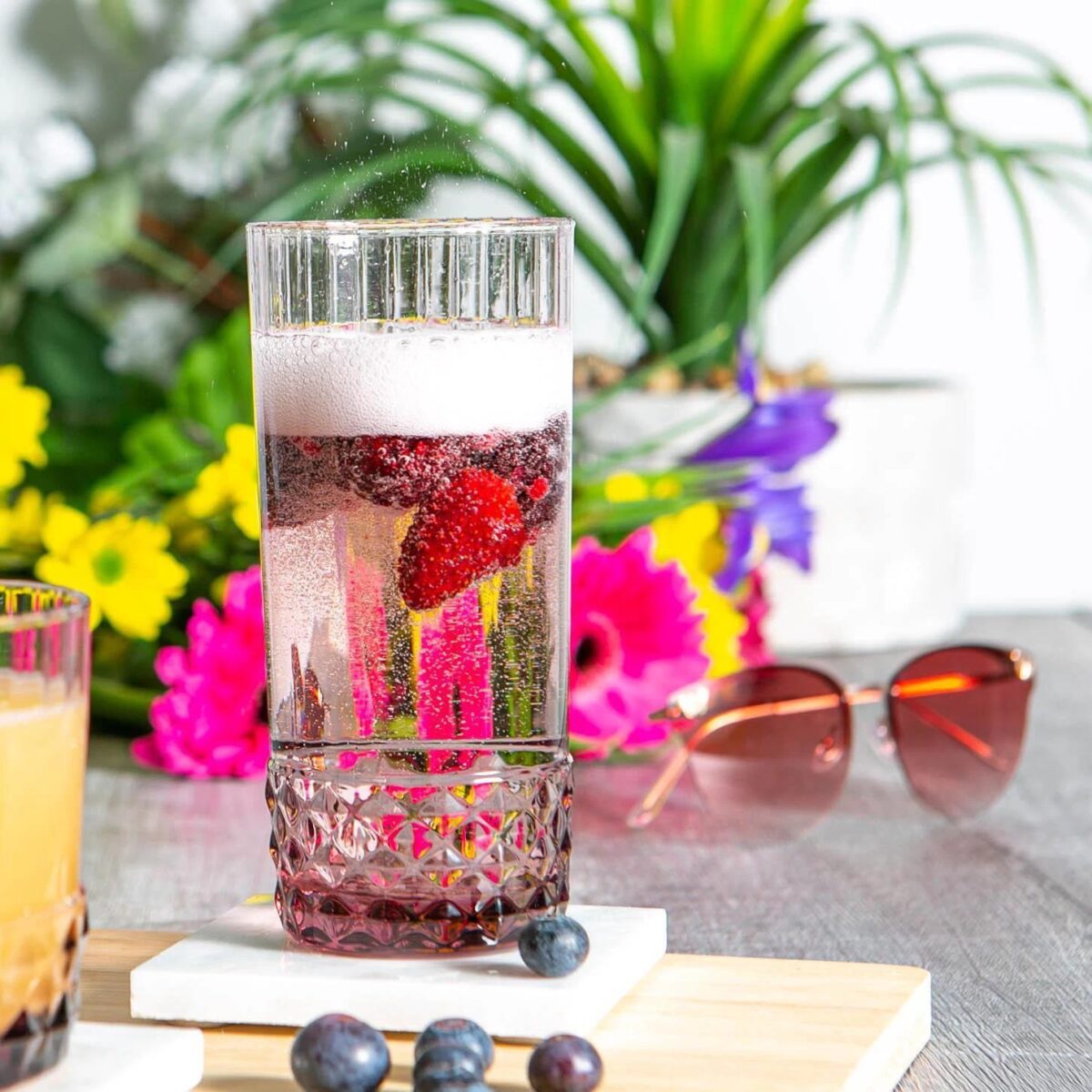 Bormioli Rocco 6x America '20s Highball Glasses Cocktail Tumblers 490ml Rose - Image 5