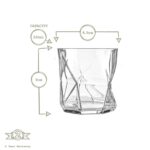 Bormioli Rocco 6x Cassiopea Whisky Glasses Water Old Fashioned 330ml Clear - Image 3
