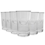 Bormioli Rocco 6x Officina 1825 Highball Glasses Water Tumblers 475ml Clear