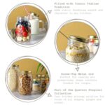 Bormioli Rocco 6x Quattro Stagioni Glass Storage Jars Canister 150ml Clear - Image 2