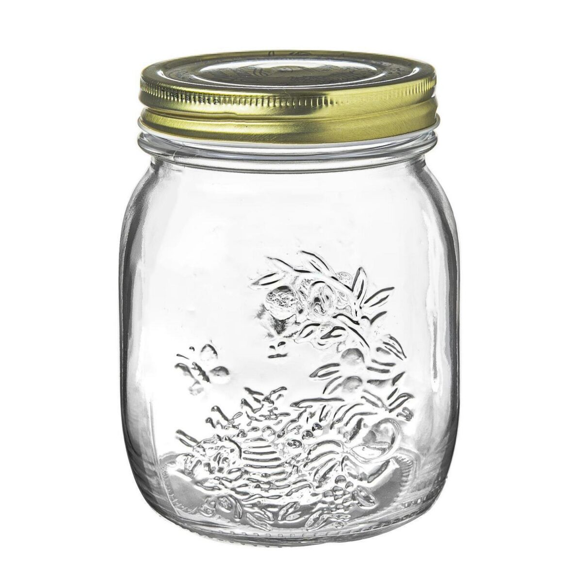 Bormioli Rocco 6x Quattro Stagioni Glass Storage Jar Food Canister 700ml Clear - Image 5