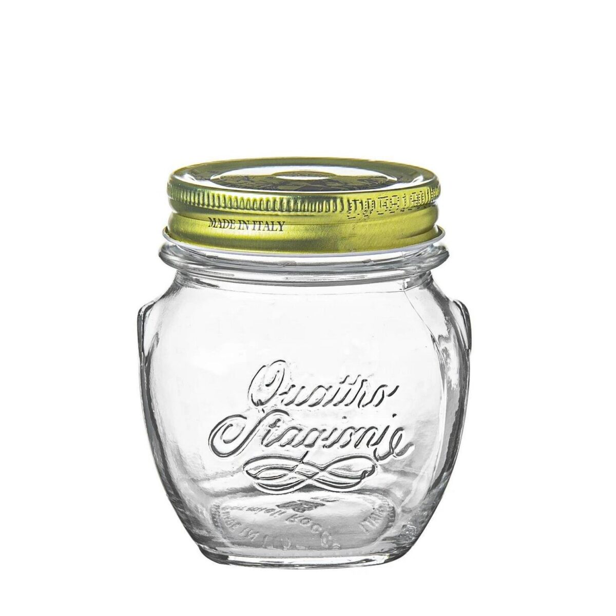 Bormioli Rocco 6x Quattro Stagioni Glass Storage Jar Canister 300ml Clear - Image 4