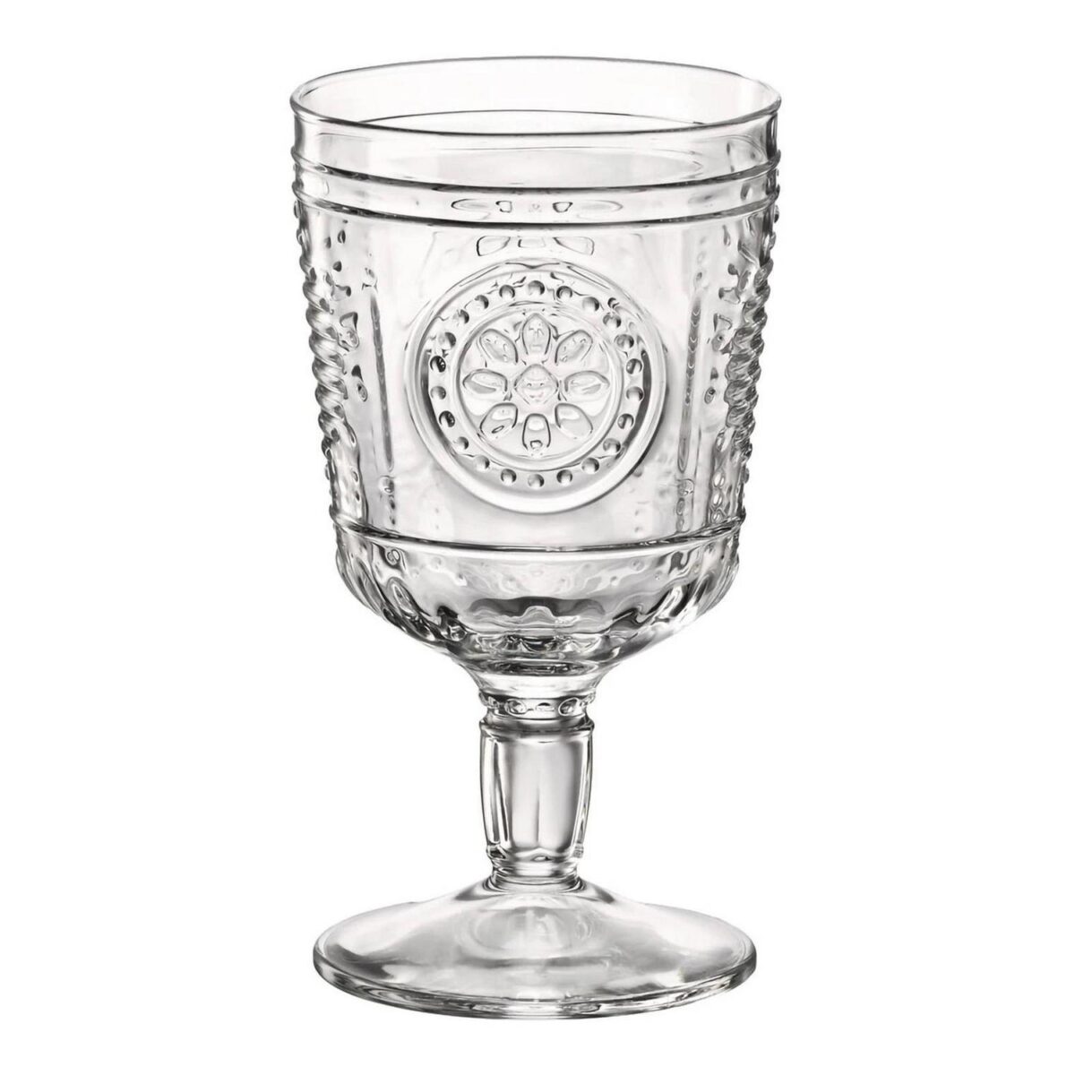 Bormioli Rocco 6x Romantic Wine Glasses Italian Vintage 320ml Clear - Image 4