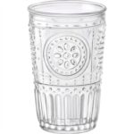 Bormioli Rocco 6x Romantic Water Glasses Vintage Style Tumbler 305ml Clear - Image 4