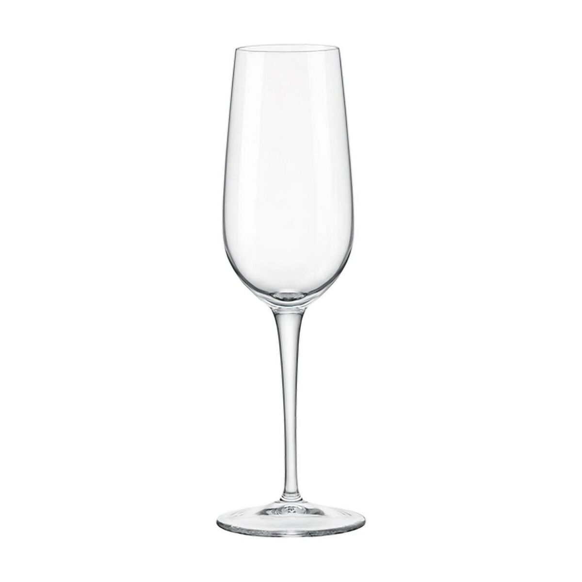 Bormioli Rocco 6x Spazio Champagne Flutes Glass Prosecco Stemware 190ml Clear - Image 4