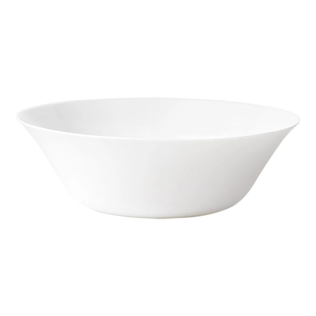 Bormioli Rocco 6x White Moon Glass Serving Bowl Glass Dinnerware 27cm White - Image 4