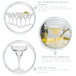 Bormioli Rocco 6x Ypsilon Margarita Glasses Classic Italian Glass 330ml Clear - Image 2