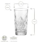Bormioli Rocco 8x Bartender Stone Highball Glasses Water Tumblers 490ml Clear - Image 3