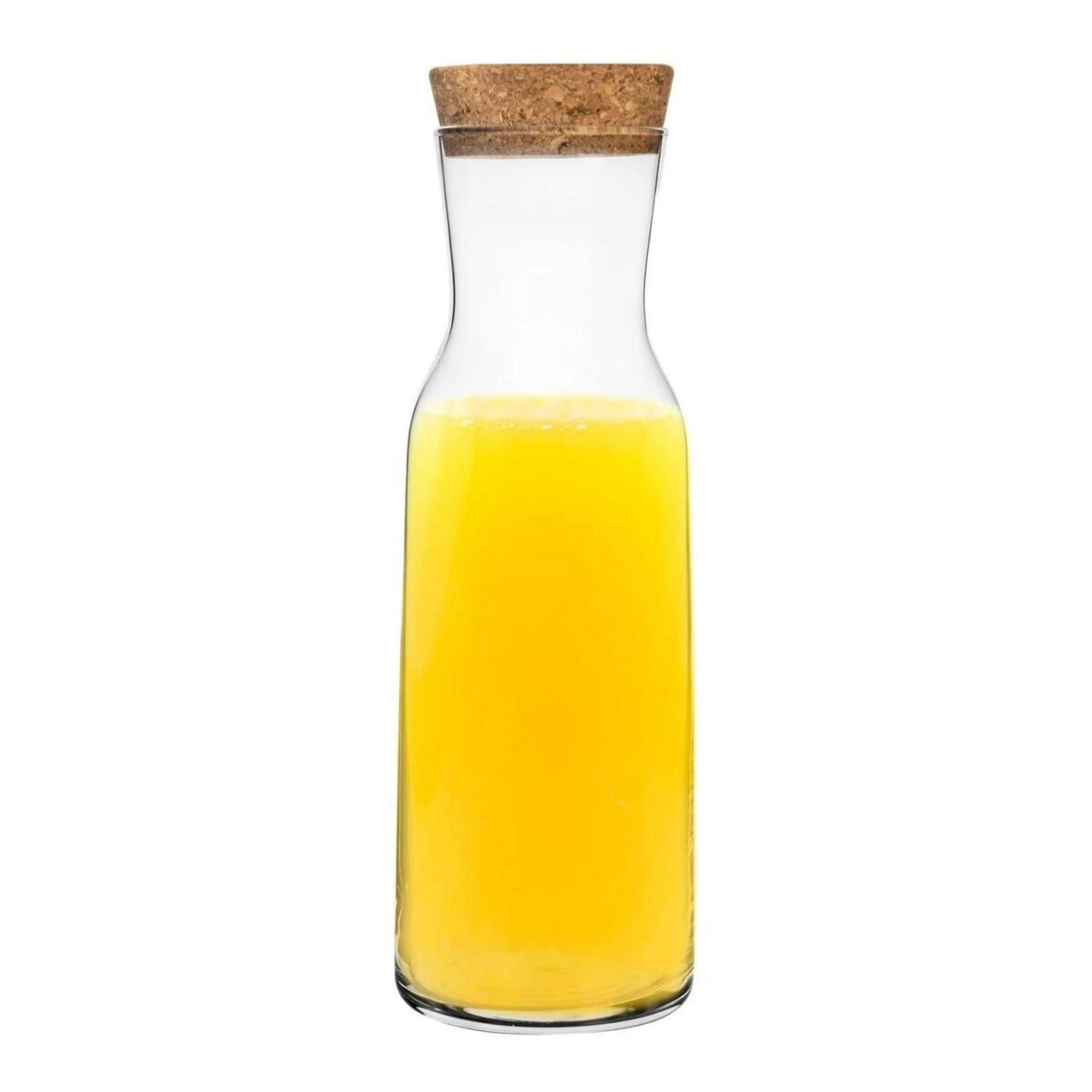 Bormioli Rocco Aquaria Glass Carafe with Cork Lid Water Juice 1.2L Clear - Image 4