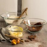 Bormioli Rocco Mr Chef Glass Nesting Mixing Bowl Baking Cooking 4L Clear - Image 5
