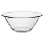 Bormioli Rocco Mr Chef Glass Nesting Mixing Bowl Baking Cooking 4L Clear