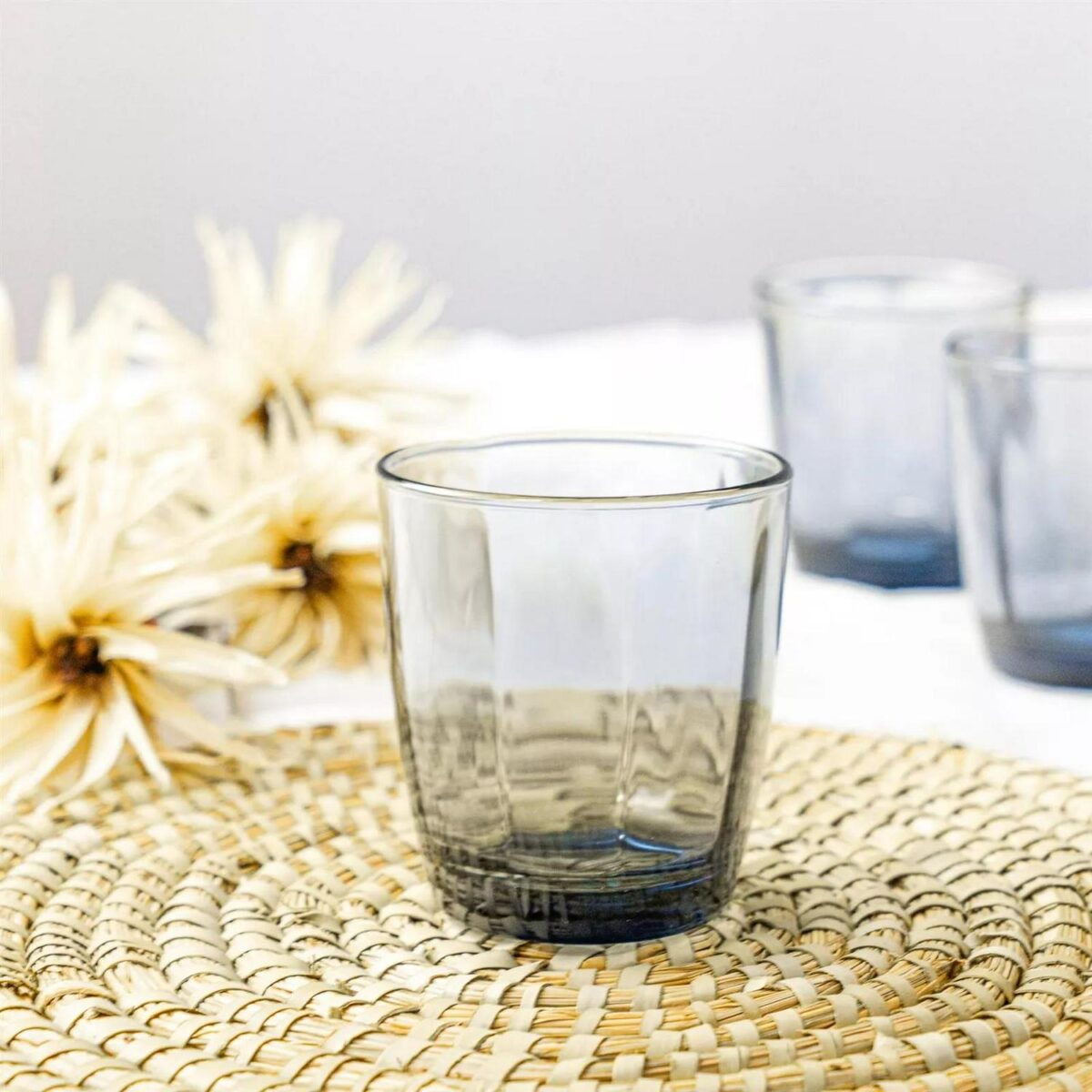 Bormioli Rocco Pulsar Water Glasses Ridged Whisky Tumblers 300ml Multi - Image 6