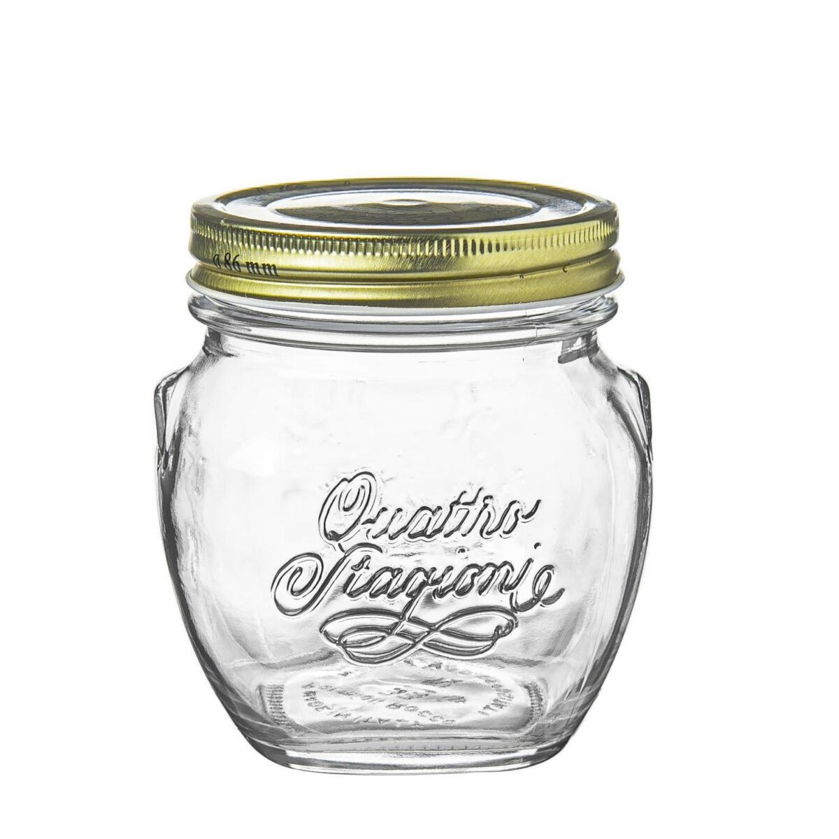 Bormioli Rocco Quattro Stagioni Glass Storage Jar Kitchen Canister 500ml Clear - Image 4