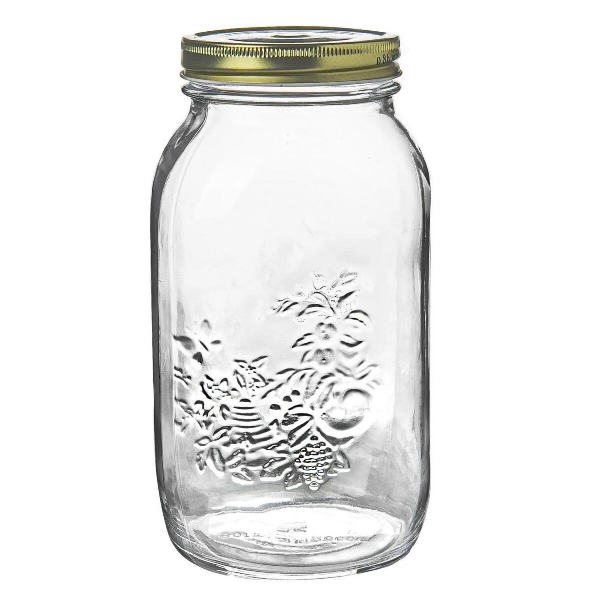 Bormioli Rocco Quattro Stagioni Glass Storage Jars Canister 1.5L Clear - Image 5