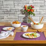Bormioli Rocco Toledo Glass Dinner Plates Tempered Dinnerware 23cm White - Image 6