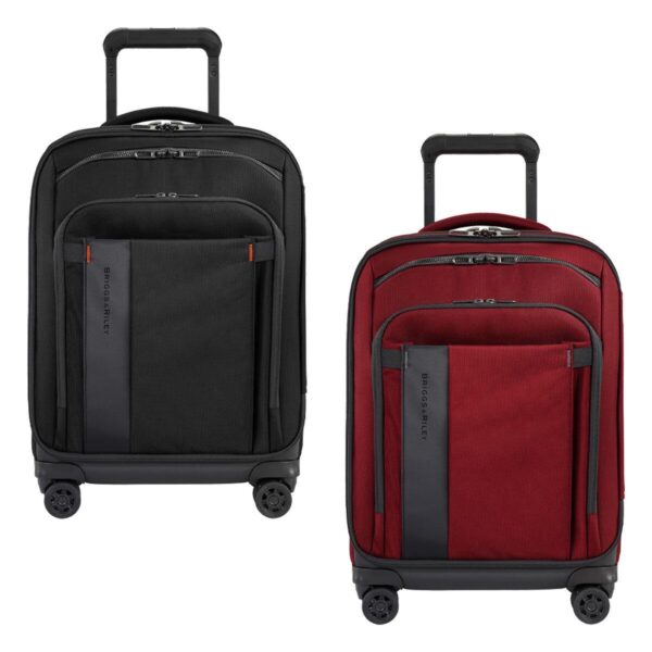 Briggs and Riley ZDX 53cm Carry-On Expandable 4 Wheel Spinner Suitcase in 2 Colours