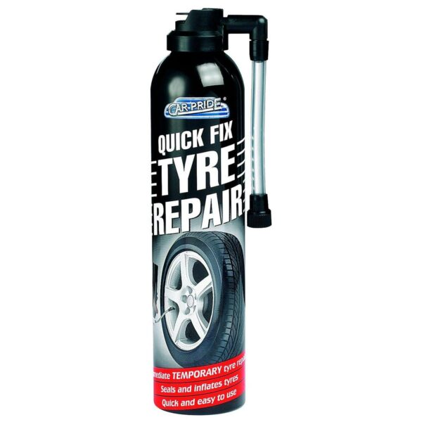 Car Pride Quick Fix Tyre Repair 300ml Car Motorcycle Puncture Repair Sealant