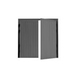 Cardale Gemini Side Hinged Garage Door With Installation in 3 Colours - Image 3