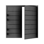 Cardale Haven Side Hinged Garage Door With Installation in 3 Colours - Image 4