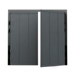 Cardale Vogue Side Hinged Garage Door With Installation in 3 Colours - Image 3
