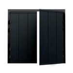 Cardale Vogue Side Hinged Garage Door With Installation in 3 Colours - Image 2