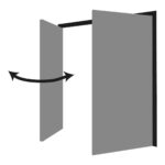 Cardale Vogue Side Hinged Garage Door With Installation in 3 Colours - Image 5