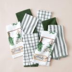 Caro Home Kitchen Towels 8 Pack, in 3 designs - Image 6