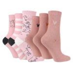 Caroline Gardner Ladies Crew Sock, 6 Pack - Image 2