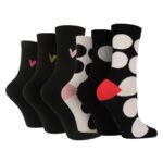 Caroline Gardner Ladies Crew Sock, 6 Pack - Image 4