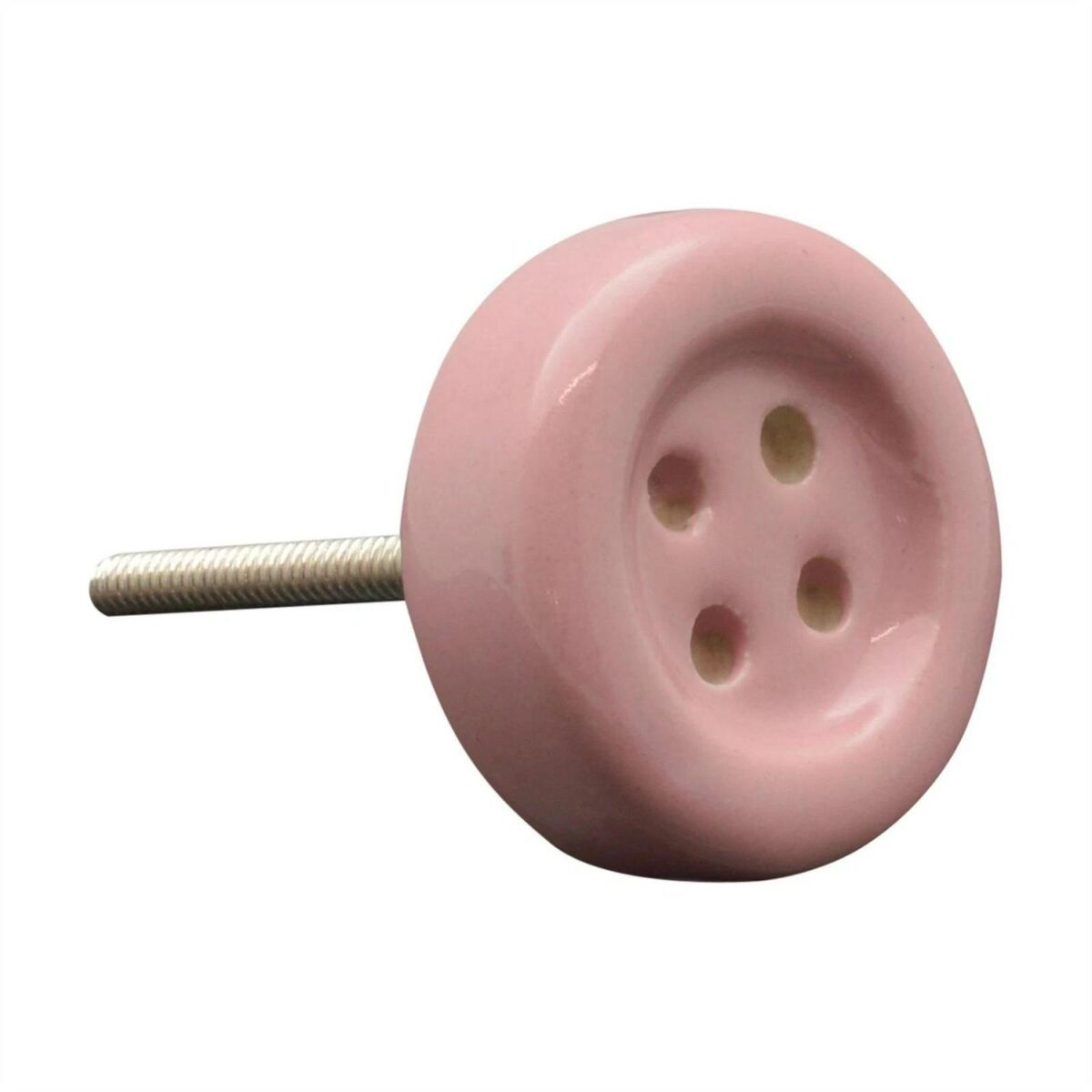 Ceramic Cabinet Knob Kitchen Bedroom Cupboard Door Drawer Handles Pink Button - Image 4