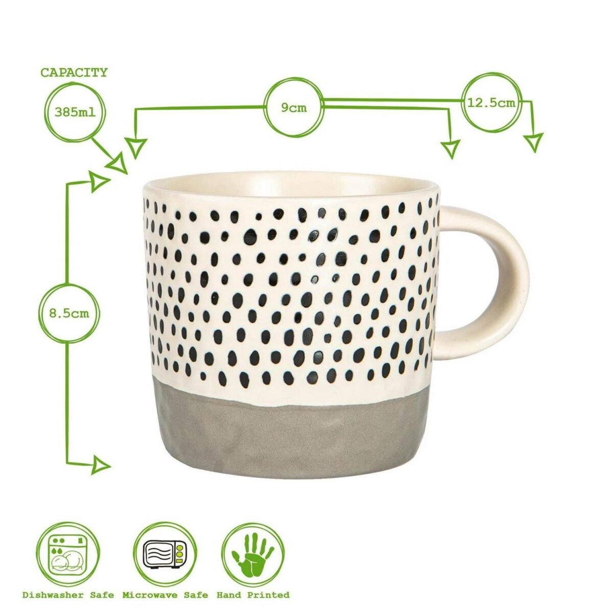 Ceramic Dipped Dots 5333e51ca02139f23212d0da19dc195c