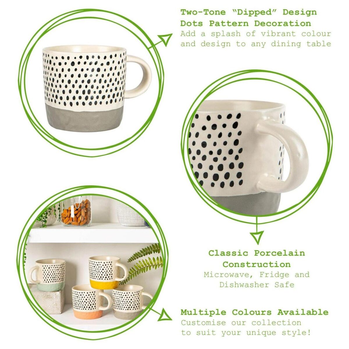 Ceramic Dipped Dots 8a132c5a3266ce8d52de9cbd1a9a6ece