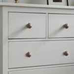 Ceramic Door Knob Cabinet Drawer Handle, Vintage Design - Grey - x1 - Image 7