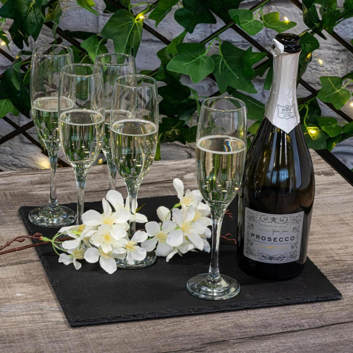 Champagne Flutes Glasses Cava Prosecco Glass 220ml (7.7oz) x24 - Image 7