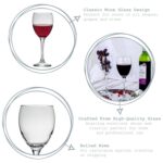 Classic Red Wine Glasses Contemporary Drinking Glass Set 340ml - Box of 6/12/24 - Image 2